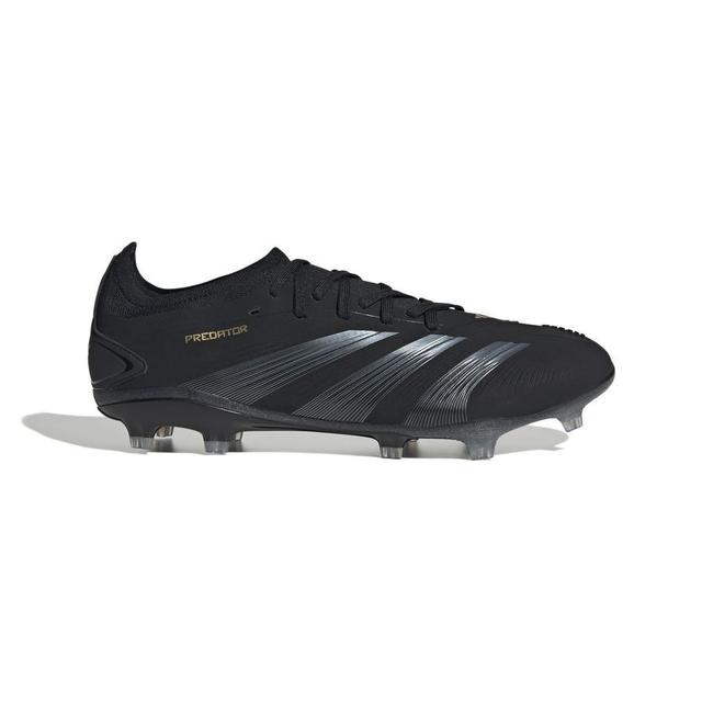 adidas Predator Pro Fg Dark Spark - Core Black/carbon/gold Metallic, size 40 on Productcaster.