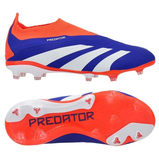 adidas Predator Elite Laceless FG Advancement - Lucid Blue/Weiß/Rot Kinder - Rasen (FG), Größe 33 on Productcaster.