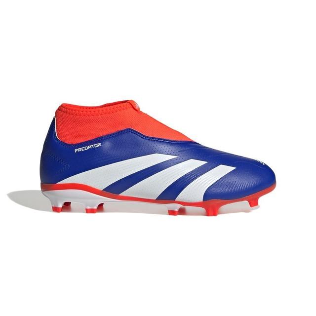 adidas Predator League Laceless Fg Advancement - Lucid Blue/footwear White/solar Red Kids, size 35½ on Productcaster.