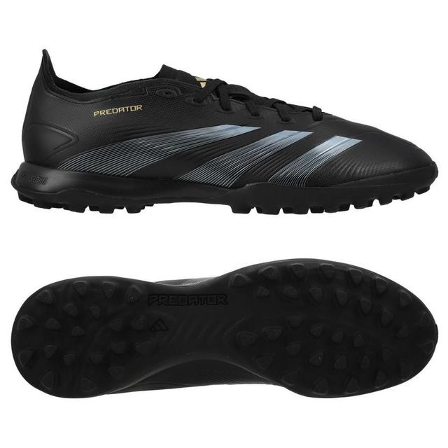 adidas Predator League Tf Dark Spark - Core Black/carbon/gold Metallic - Turf (Tf), size 36⅔ on Productcaster.