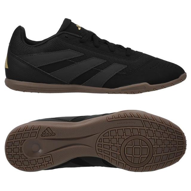 adidas Predator Club Sala In Dark Spark - Core Black/carbon/gold Metallic, size 43⅓ on Productcaster.