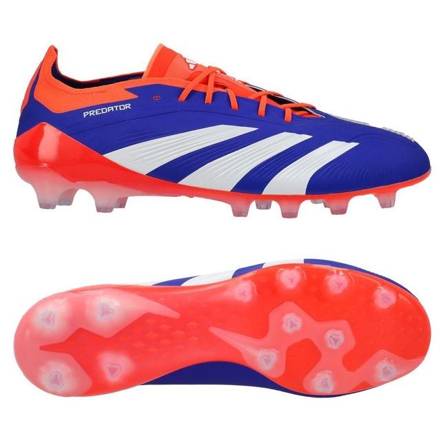 adidas Predator Elite AG Advancement - Lucid Blue/Hvit/Rød - Kunstgress (AG), størrelse 48⅔ on Productcaster.