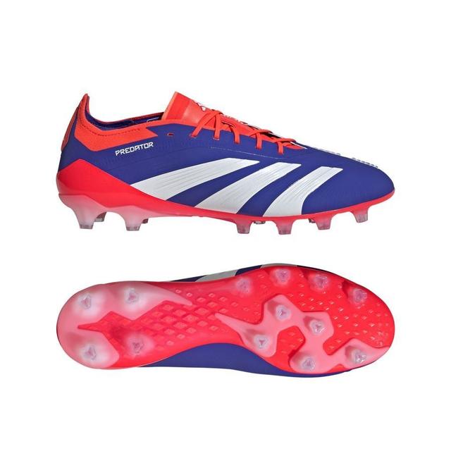 adidas Predator Elite Ag Advancement - Lucid Blue/footwear White/solar Red, size 42 on Productcaster.