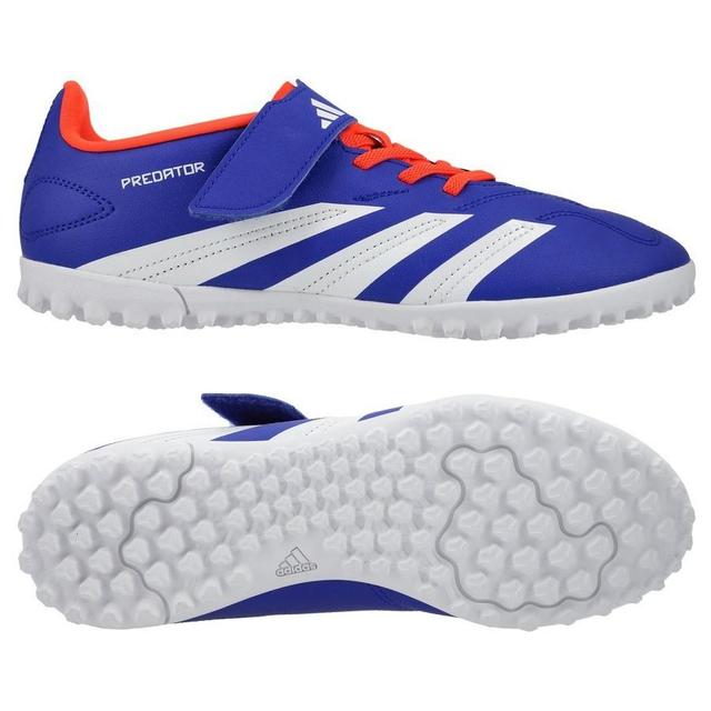 adidas Predator Club H&L TF Advancement - Lucid Blue/Footwear White/Solar Red Kids, size 29 on Productcaster.