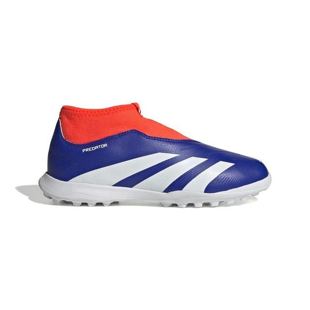 adidas Predator League Laceless Tf Advancement - Lucid Blue/footwear White/solar Red Kids, size 37⅓ on Productcaster.