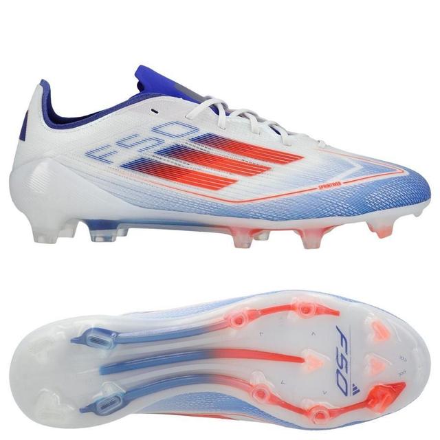 adidas F50 Elite Fg Advancement - Footwear White/solar Red/lucid Blue, size 38 on Productcaster.