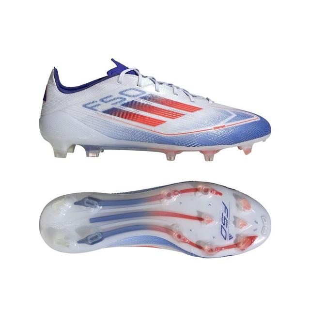 adidas F50 Elite Fg Advancement - Footwear White/solar Red/lucid Blue, size 46⅔ on Productcaster.