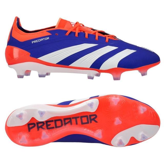 adidas Predator Elite Fg Advancement - Lucid Blue/footwear White/solar Red, size ['44 on Productcaster.