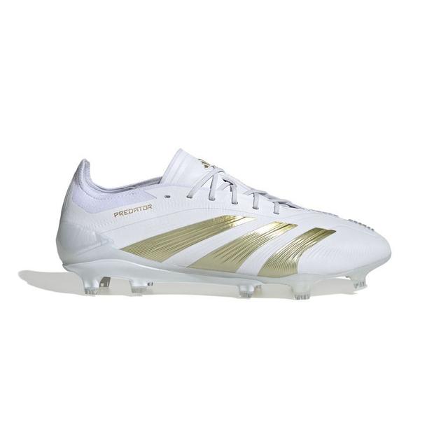 adidas Predator Elite Fg Day Spark - Hvid/guld/hvid - Græs (Fg), størrelse 42 on Productcaster.