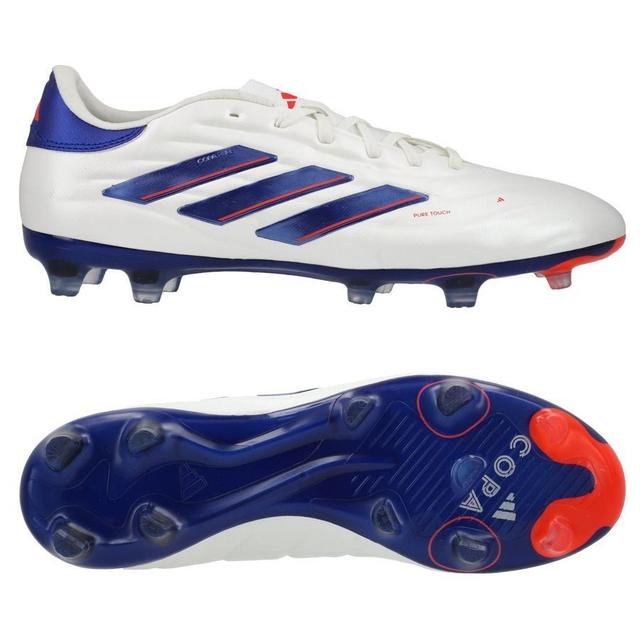 adidas Copa Pure 2 Pro FG Advancement - Vit/Lucid Blue/Röd - ['Gräs (FG)'], storlek 41⅓ on Productcaster.