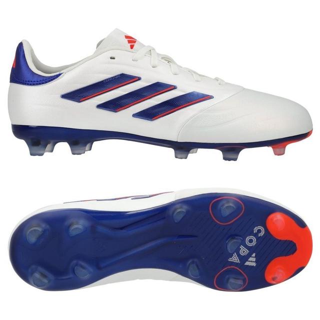 adidas Copa Pure 2 Elite Fg Advancement - Wit/blauw/rood Kids - Natuurgras (Fg), maat 35½ on Productcaster.