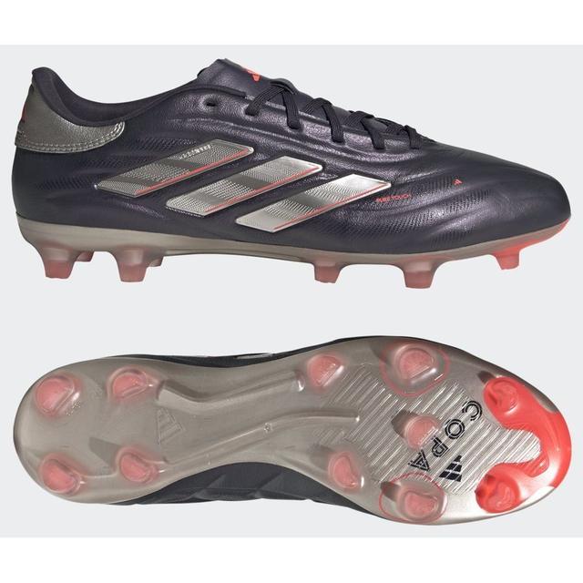 adidas Copa Pure 2 Pro Fg Vivid Horizon - Aurora Black/platin Metallic/turbo - Grass (Fg), size 46 on Productcaster.