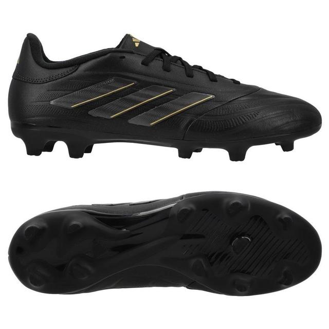 adidas Copa Pure 2 League Fg Dark Spark - Core Black/carbon/gold Metallic - Grass (Fg), size 38⅔ on Productcaster.