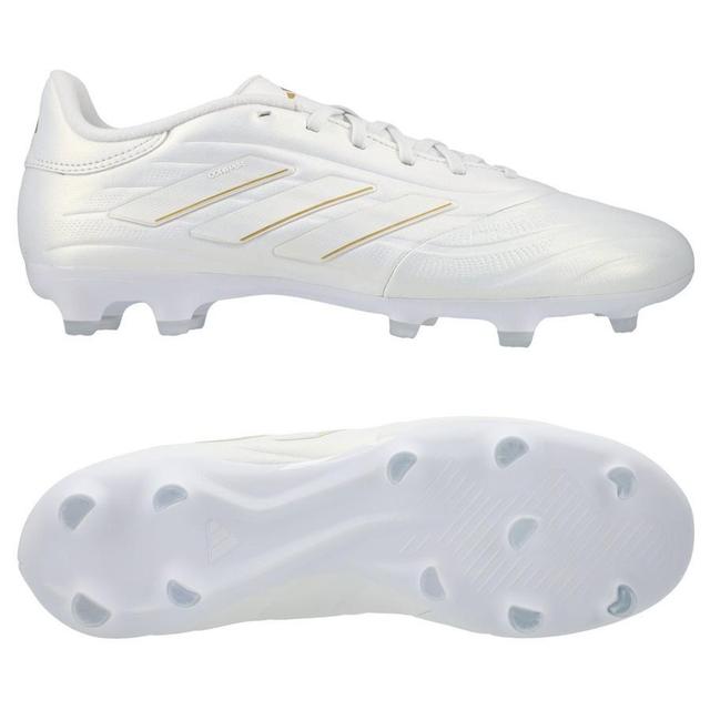 adidas Copa Pure 2 League Fg Day Spark - Footwear White/gold Metallic - Grass (Fg), size 43⅓ on Productcaster.