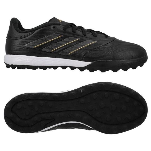 adidas Copa Pure 2 League Tf Dark Spark - Core Black/carbon/gold Metallic - Turf (Tf), size 40 on Productcaster.