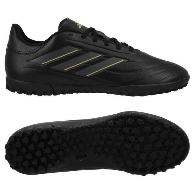 adidas Copa Pure 2 Club Tf Dark Spark - Core Black/carbon/gold Metallic - Turf (Tf), size 40 on Productcaster.