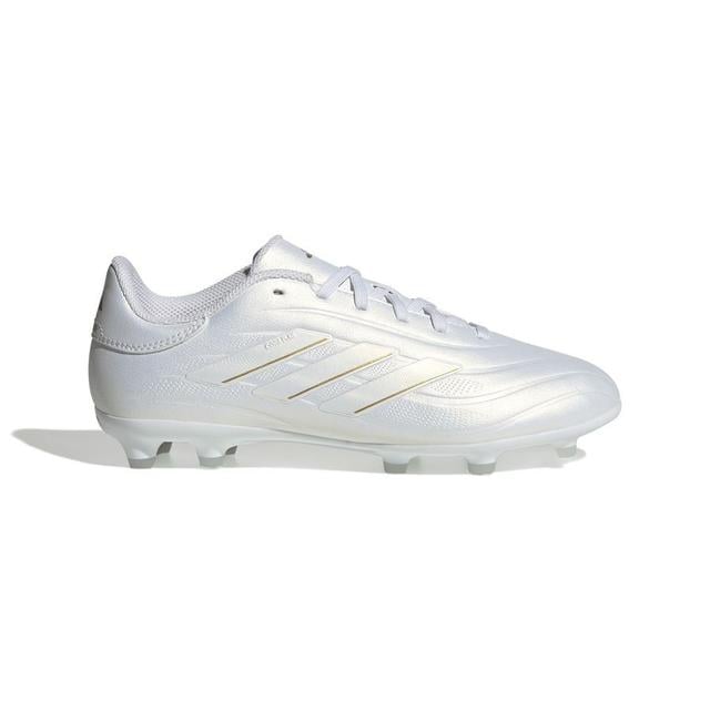 adidas Copa Pure 2 League Fg Day Spark - Footwear White/gold Metallic Kids - Grass (Fg), size 36⅔ on Productcaster.