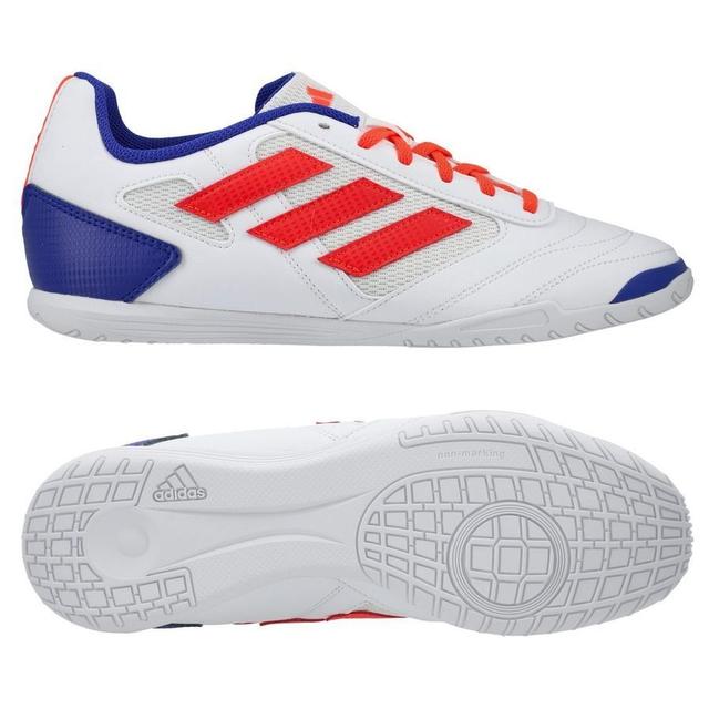 adidas Super Sala 2 Ic - Footwear White/solar Red/lucid Blue - Indoor (Ic), size 42 on Productcaster.