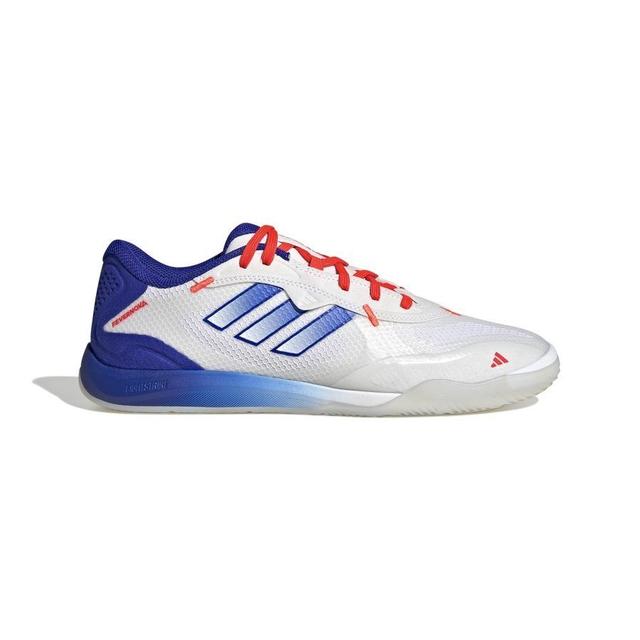 adidas Fevernova Court IN - Hvit/Lucid Blue/Rød - ['Innendørs (IC)'], størrelse 40⅔ on Productcaster.