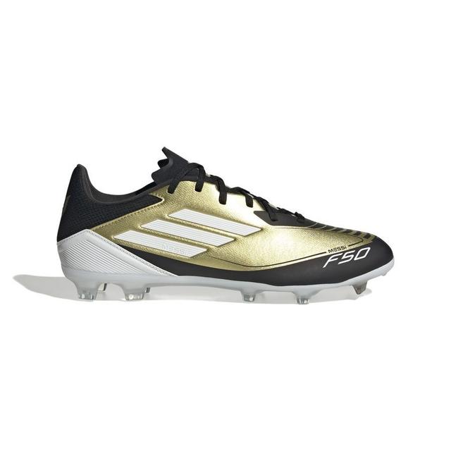 adidas F50 Messi League Fg/ag Triunfo Dorado - Gold Metallic/footwear White/core Black, size 45⅓ on Productcaster.