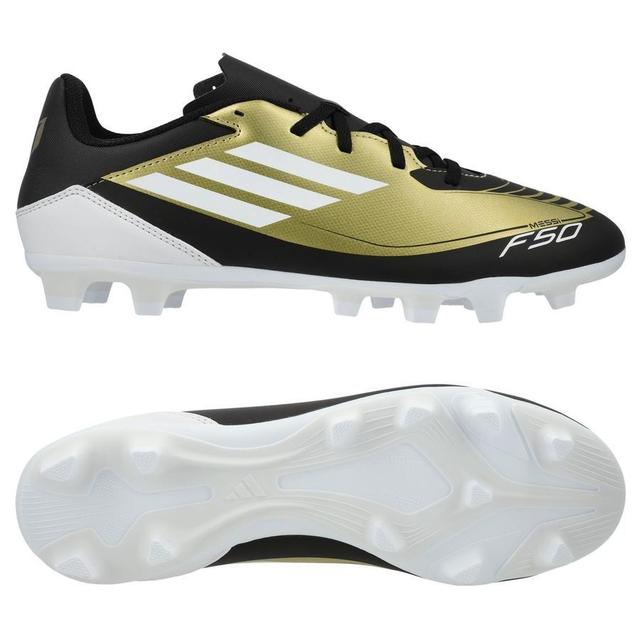 adidas F50 Messi Club Fxg Triunfo Dorado - Gold Metallic/footwear White/core Black, size 46 on Productcaster.