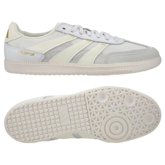 adidas Predator Freestyle In Day Spark - Footwear White/off White/gold Metallic - Indoor (Ic), size 36 on Productcaster.