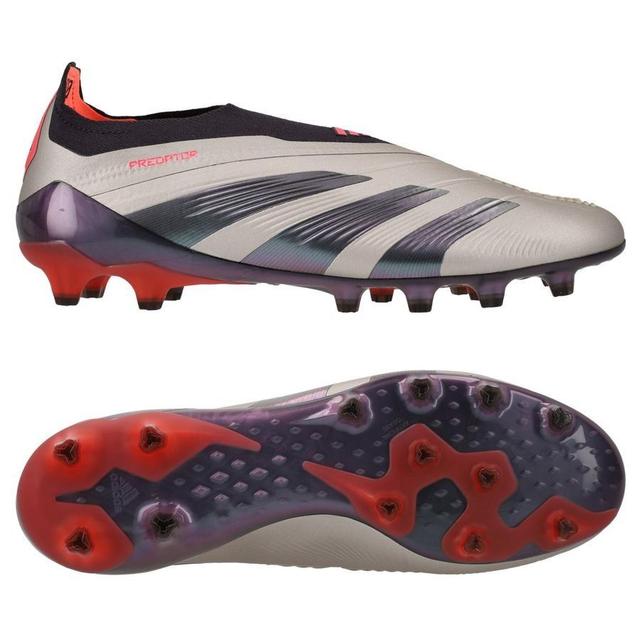 adidas Predator Elite Laceless Ag Vivid Horizon - Silber/aurora Black/turbo - Kunstrasen (Ag), Größe 39⅓ on Productcaster.