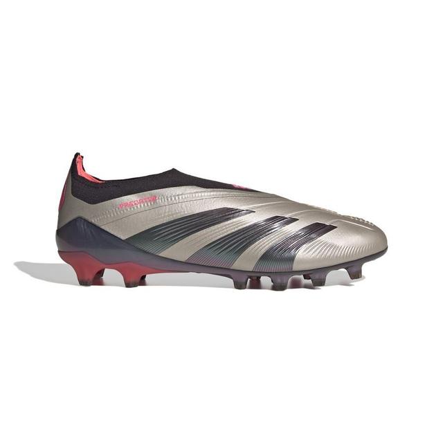 adidas Predator Elite Laceless Ag Vivid Horizon - Platin Metallic/aurora Black/turbo - Artificial Grass (Ag), size 46 on Productcaster.