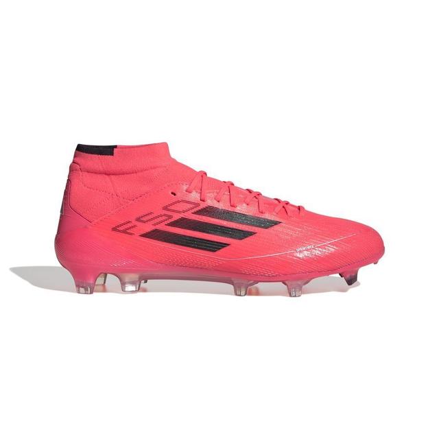 adidas F50 Elite Mid Fg Vivid Horizon - Turbo/aurora Black/platin Metallic Women - Grass (Fg), size 42⅔ on Productcaster.