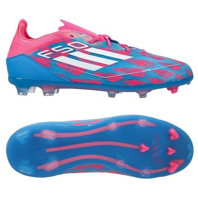 adidas F50 Pro Fg Reemergence - Solar Blue/footwear White/solar Pink Kids - Grass (Fg), size 36 on Productcaster.