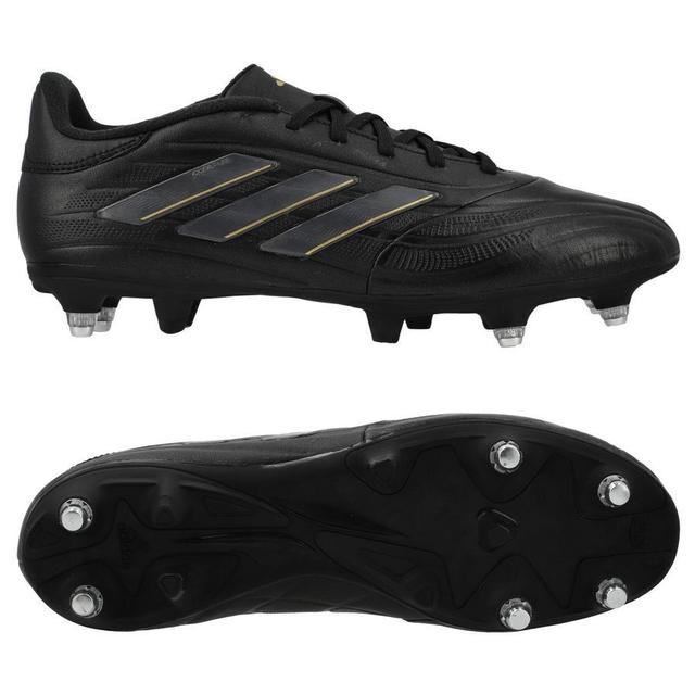 adidas Copa Pure 2 League Sg Dark Spark - Core Black/carbon/gold Metallic - Soft Ground (Sg), size 42⅔ on Productcaster.