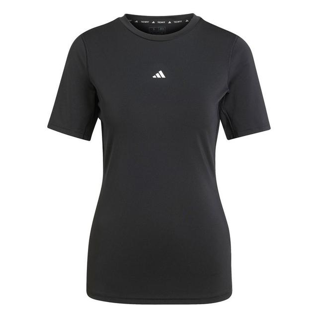 adidas Training T-shirt Techfit - Black Women, size Large on Productcaster.