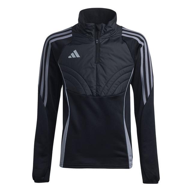 adidas Training Shirt Tiro 24 Winterized - Black/light Onix Kids, size 152 cm on Productcaster.