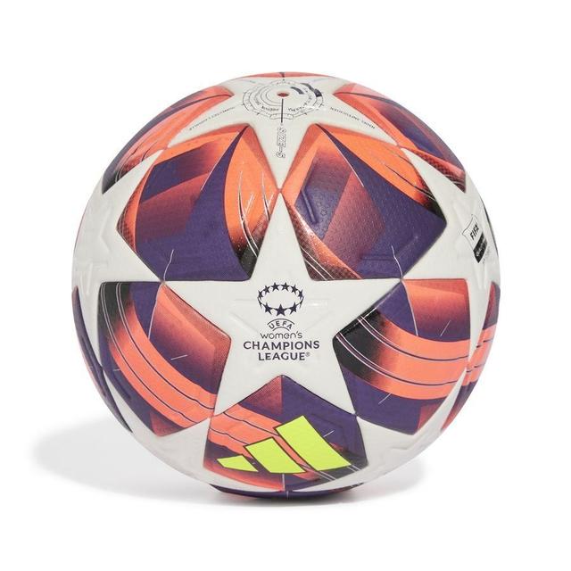 adidas Football Champions League 2024/25 Pro Match Ball Women - Purple/red/white/solar Yellow, size Ball SZ. 5 on Productcaster.