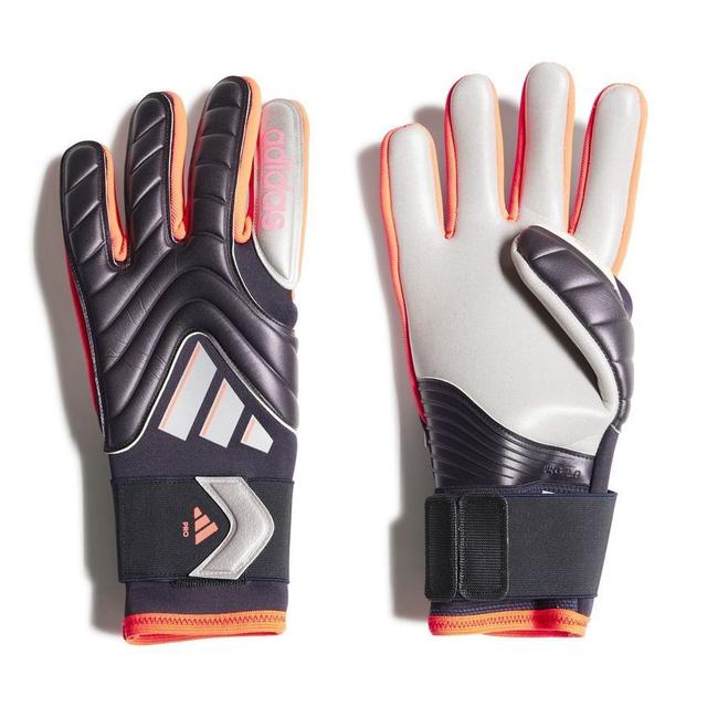 adidas Goalkeeper Gloves Copa Pro Vivid Horizon - Aurora Black/turbo/platin Metallic, size 6 on Productcaster.