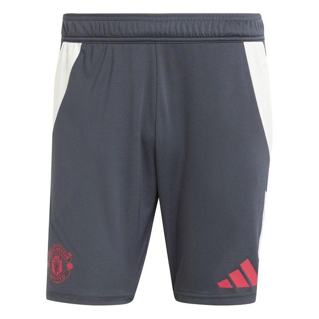 Manchester United Training Shorts Tiro 24 Eu - Carbon - adidas, size Medium on Productcaster.