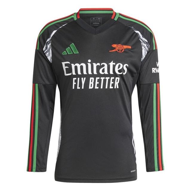 Arsenal Away Shirt 2024/25 Long Sleeves - adidas, size Large on Productcaster.