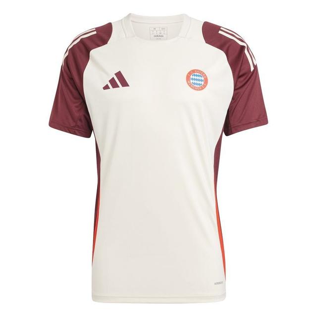 Bayern München Tränings T-Shirt Tiro 24 EU - Beige/Shadow Red - adidas, storlek 3XL on Productcaster.