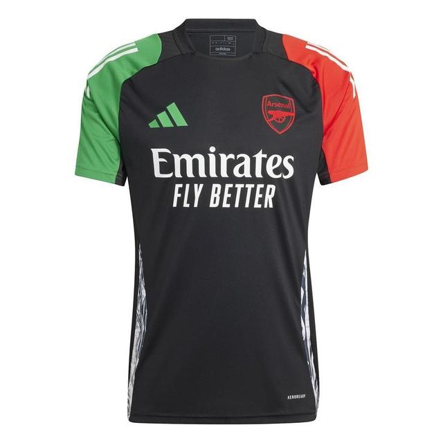 Arsenal Training T-shirt Tiro 24 Eu - Black - adidas, size Small on Productcaster.