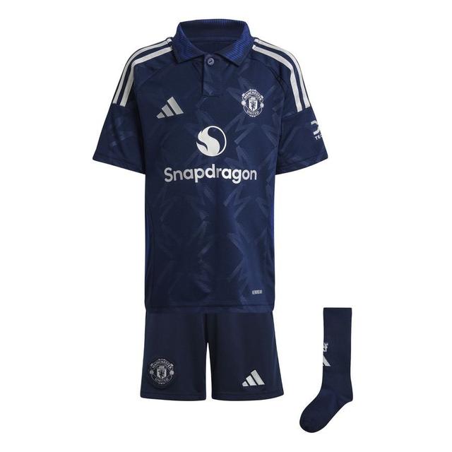 Manchester United Away Shirt 2024/25 Mini-kit Kids - adidas, size 98cm on Productcaster.