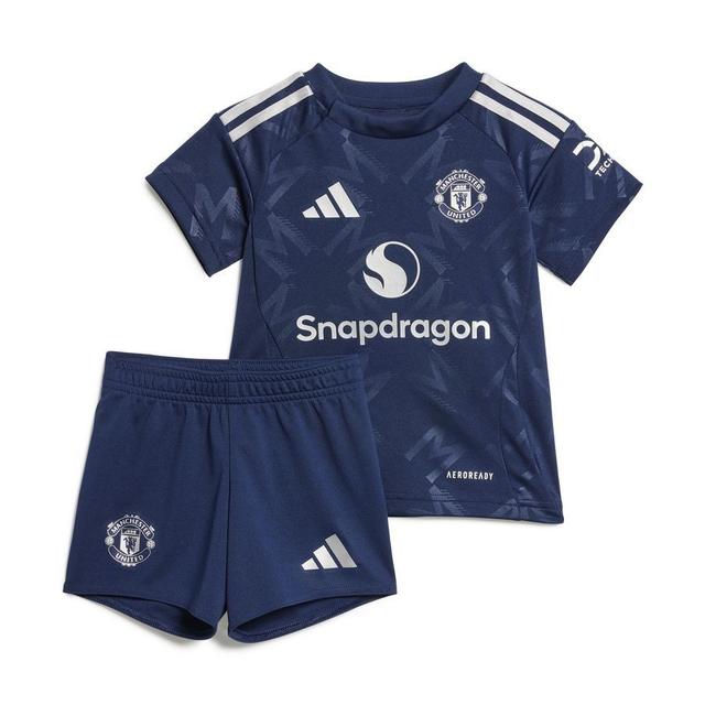 Manchester United Away Shirt 2024/25 Baby-kit Kids - adidas, size 86cm on Productcaster.