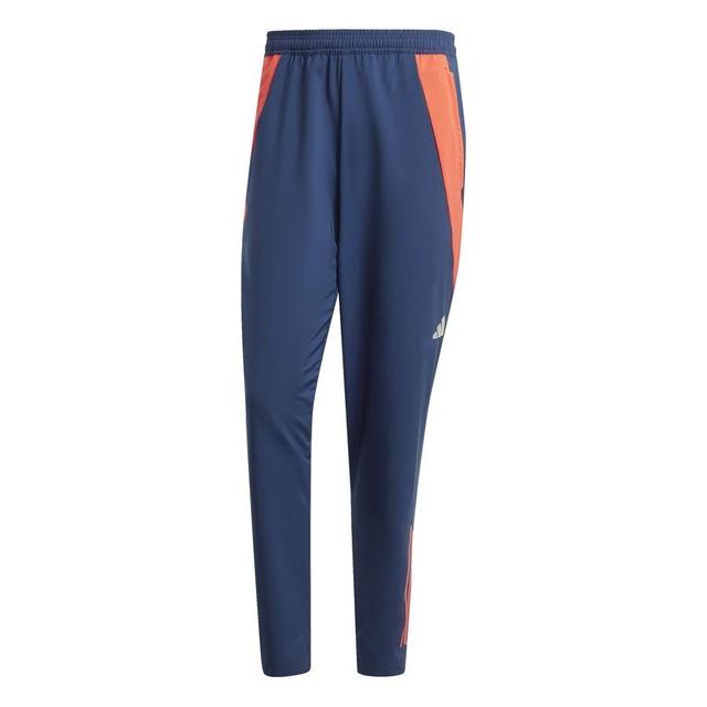 Manchester United Training Trousers Tiro 24 Presentation - Night Indigo/bright Red - , size Medium on Productcaster.