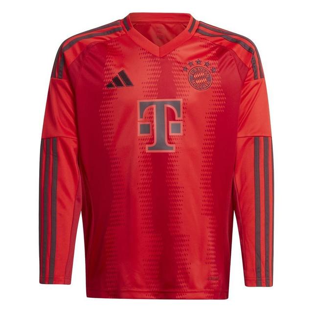 Bayern München Home Shirt 2024/25 Kids Long Sleeves - , size ['164 cm'] on Productcaster.