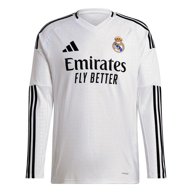 Real Madrid Home Shirt 2024/25 Long Sleeves - , size XX-Large on Productcaster.