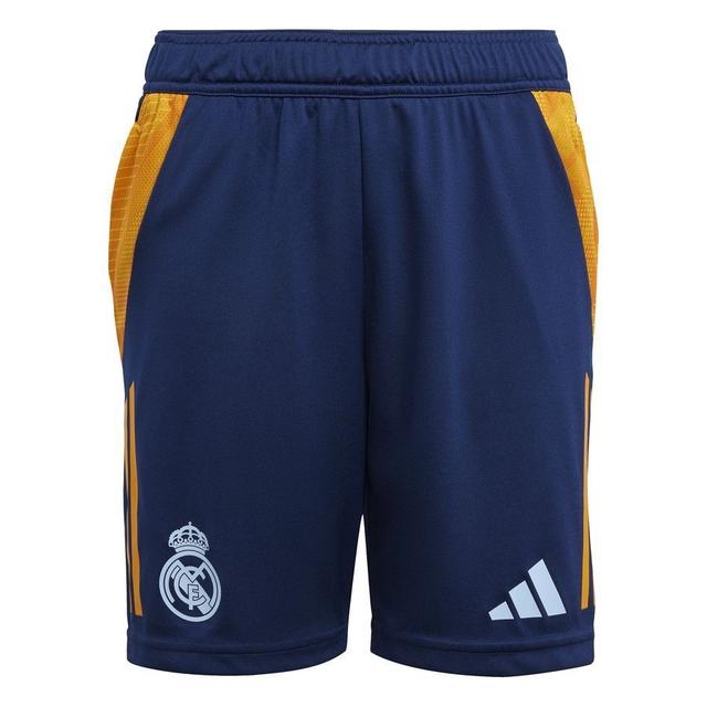 Real Madrid Træningsshorts Tiro 24 - Mørkeblå/Orange/Blå Børn - adidas, størrelse 152 cm on Productcaster.