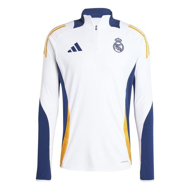 Real Madrid Training Shirt Tiro 24 - White/team Navy/crew Orange - adidas, size Large on Productcaster.