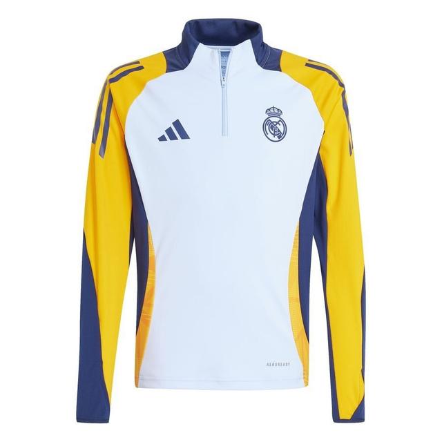 Real Madrid Training Shirt Tiro 24 - Glow Blue/crew Orange/team Navy Kids - , size ['176 cm'] on Productcaster.