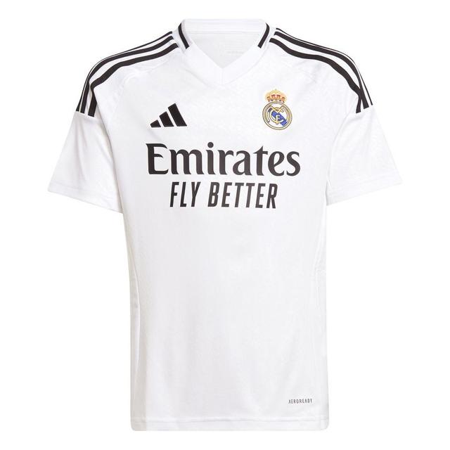 Real Madrid Hemmatröja 2024/25 Barn - adidas, storlek 140 cm on Productcaster.