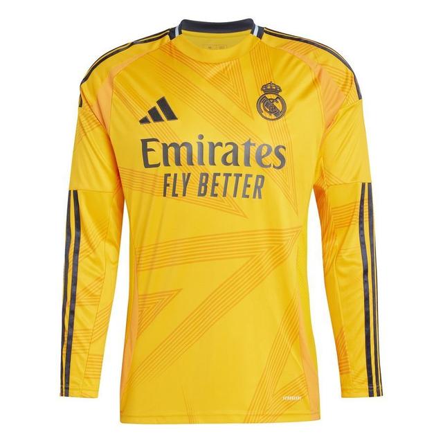 Real Madrid Away Shirt 2024/25 Long Sleeves - adidas, size Large on Productcaster.