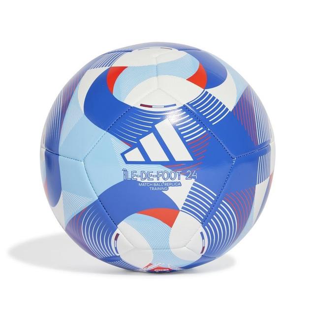 adidas Football Île-De-Foot Training Olympics24 - Team Royal Blue/White/Solar Red, size ['Ball SZ. 5'] on Productcaster.